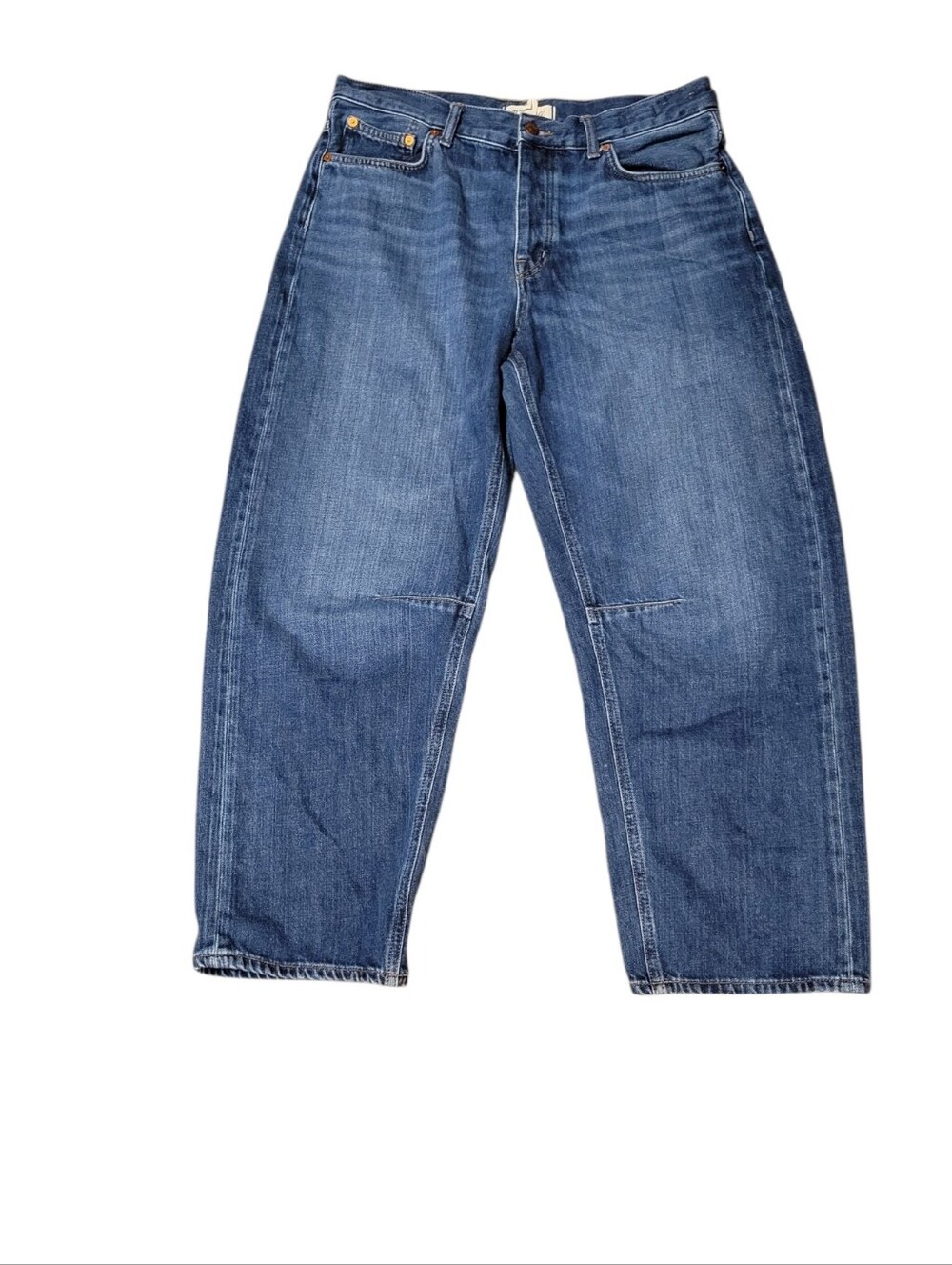 Madewell The Darted Barrel Leg Jean